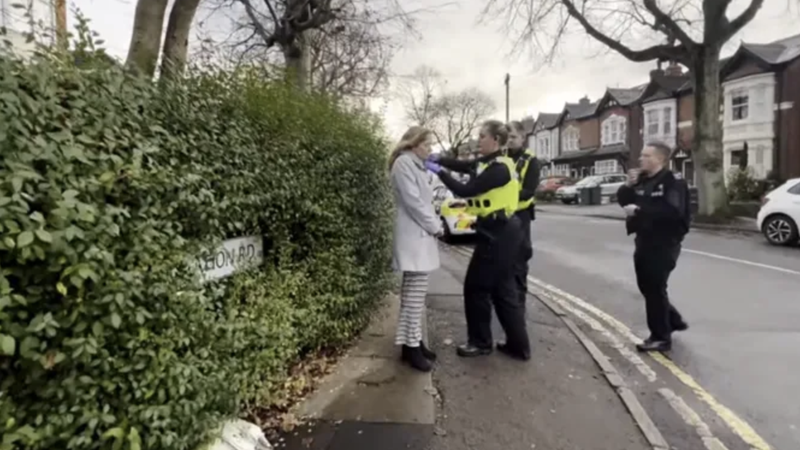 Isabel Spruce-Vaughn was arrested twice for praying outside abortion clinics. (ADF UK via CNA)