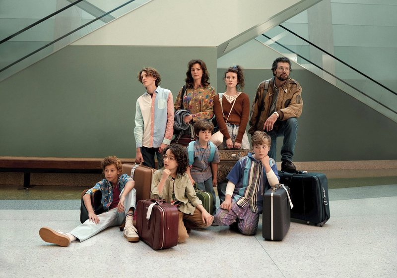 The Smallbone family in the film “Unsung Hero.” (IMDB)