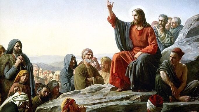 “Sermon on the Mount,” by Carl Bloch, 1834-1890, Danish. (Wikimedia Commons)
