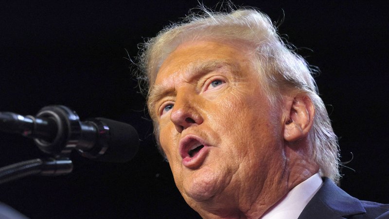 Republican President-elect Donald Trump addresses supporters during his rally at the Palm Beach County Convention Center in West Palm Beach, Fla., Nov. 6, 2024, after being elected the 47th president of the United States. (OSV News/Brian Snyder, Reuters)