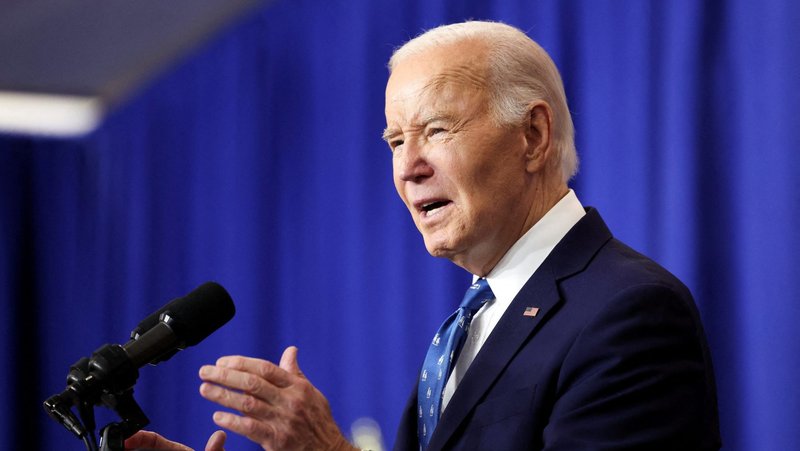 President Joe Biden speaks as he visits the Department of Labor for an event honoring the nation's labor history and Frances Perkins, longest serving labor secretary, in Washington, Dec. 16, 2024. President Joe Biden announced Dec. 23 that he would commute 37 federal death sentences to life in prison. (OSV News photo/Kevin Lamarque, Reuters)