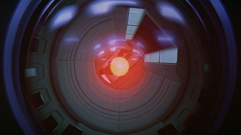 A scene from the 1968 film "2001: A Space Odyssey" featuring HAL. (IMDB)