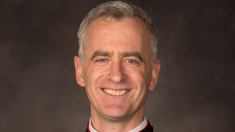 Coadjutor Bishop Joseph A. Williams of Camden, N.J., is pictured in an undated file photo. Pope Francis has accepted the resignation of Bishop Dennis J. Sullivan of Camden, 80, and Bishop Williams, 50, immediately succeeds him as the ninth bishop of the diocese. The changes were publicized in Washington March 17, 2025, by Cardinal Christophe Pierre, apostolic nuncio to the United States. (OSV News photo/courtesy Diocese of Camden)