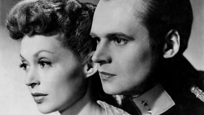 Lilli Palmer as Edith, and Albert Lieven as Hofmiller, in the 1946 film adaptation “Beware of Pity.” (IMDB)