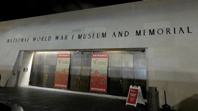 The entrance to the National WWI Museum and Memorial in Kansas City, Mo., is pictured in a Nov. 9, 2018, photo. (OSV News photo/Dave Kaup, Reuters)