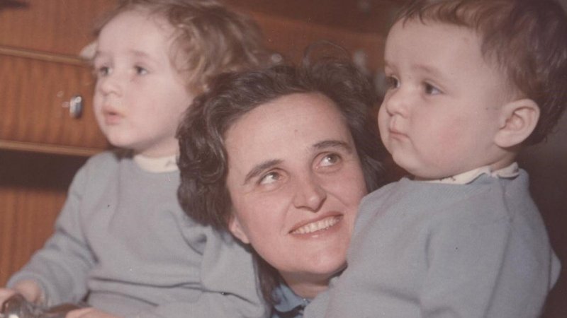 St. Gianna Beretta Molla is seen with her children in this 1959 photo. The Italian doctor and mother, who sacrificed her own life for the life of her child, was canonized by St. John Paul II in 2004. (OSV News photo/courtesy Diocese of Springfield)
