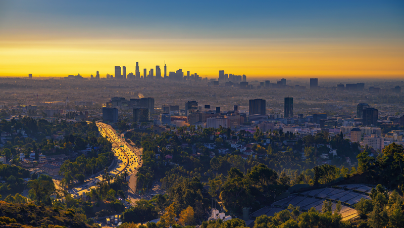 los angeles skyline