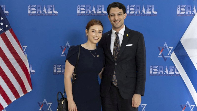 Yaron Lischinsky and Sarah Lynn Milgrim who were shot and killed as they left an event at the Capital Jewish Museum May 21, pose for a picture at an unknown location, in this handout image released by Embassy of Israel to the U.S. on May 22, 2025. (OSV News photo/Embassy of Israel to the USA via X/Handout via Reuters) THIS IMAGE HAS BEEN SUPPLIED BY A THIRD PARTY. NO RESALES. NO ARCHIVES. MANDATORY CREDIT/File Photo