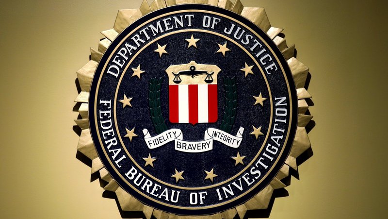 The Federal Bureau of Investigation seal is seen at FBI headquarters before a 2018 news conference in Washington. A GOP senator alleged that a controversial and retracted FBI memo that used "anti-Catholic terminology" had been distributed to over 1,000 FBI agents. (OSV News photo/Yuri Gripas, Reuters).