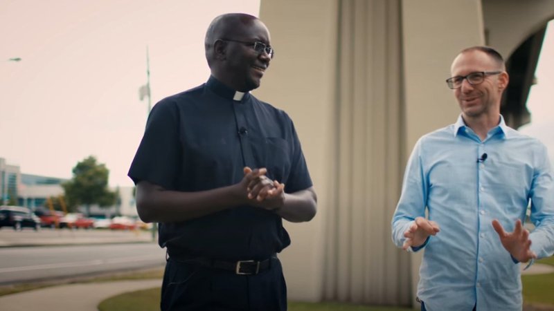 On June 5, the Vatican announced that Pope Leo XIV has appointed Father Simon Peter Engurait, pictured in a screenshot from a diocesan video, as the next bishop of the Diocese of Houma-Thibodaux in Louisiana. Born in Uganda in 1971, Bishop-designate Engurait brings international and academic experience to the role. He is one of 14 children -- one of his brothers is a priest and one of his siblings is a religious sister. (OSV News photo/screenshot from diocesan video)