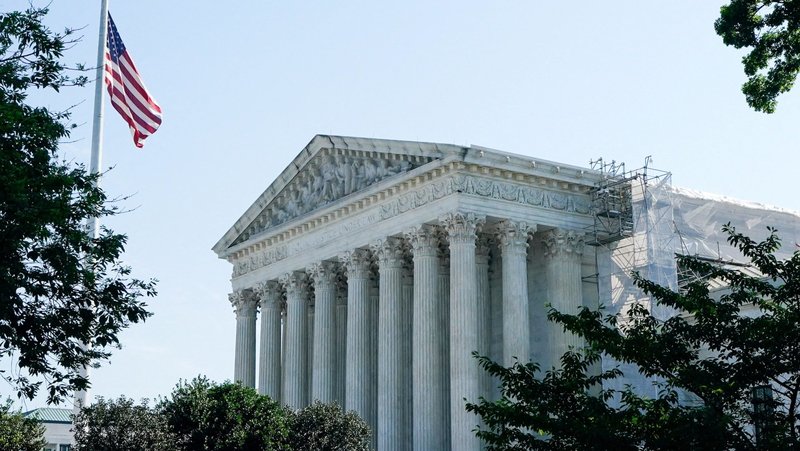 The U.S. Supreme Court building is pictured in Washington June 14, 2024. On June 16, 2025, the nation's highest court ordered New York courts to reconsider Diocese of Albany v. Harris, a case challenging New York's abortion-coverage mandate, in light of Becket’s unanimous victory in Catholic Charities Bureau v. Wisconsin Labor & Industry Review Commission. (OSV News photo/Elizabeth Frantz, Reuters)
