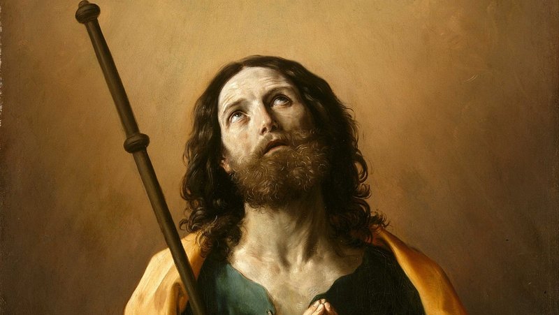 “St. James the Greater,” by Guido Reni, 1575-1642, Italian. (Wikimedia Commons)