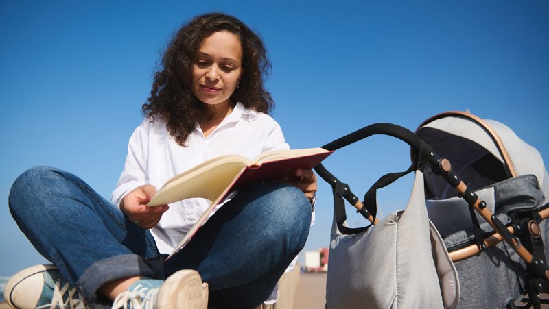 Mom reading
