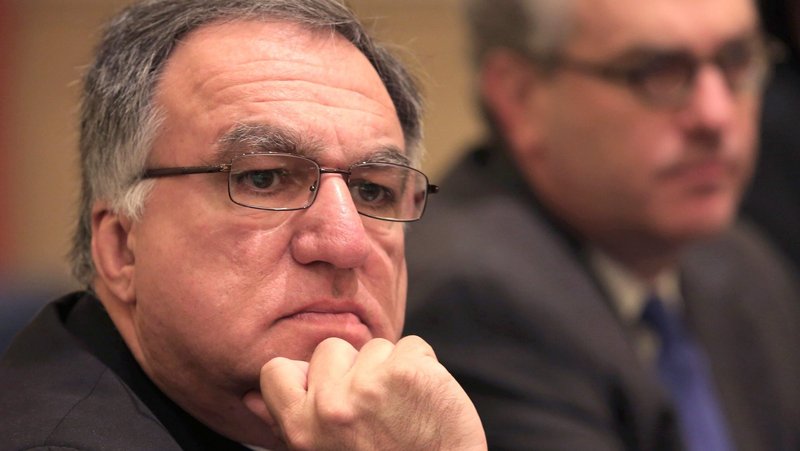 Basilian Father Thomas Rosica, a Vatican media expert, founder of a prominent Canadian national Catholic television network and organizer of the 2002 Toronto World Youth Day, is pictured in a 2014 file photo. A Canadian court has ruled a Basilian priest can continue his civil suit against Father Rosica and the Basilian Fathers of Toronto, with the plaintiff, Father Michael Bechard, seeking damages for alleged sexual abuse by Father Rosica, which Father Rosica denies. (OSV News photo/Bob Roller)