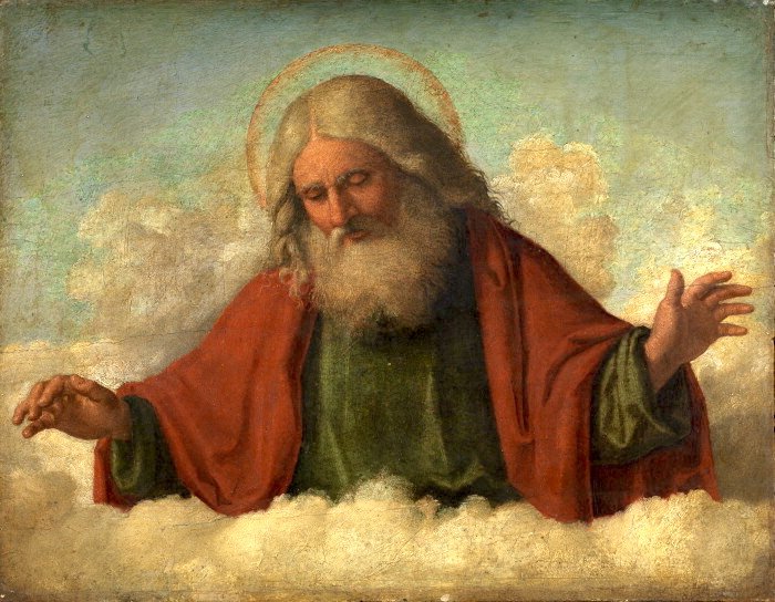 “God the Father,” by Cima da Conegliano, c. 1459-c. 1517, Italian. (Wikimedia Commons)