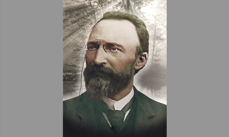 Blessed Bartolo Longo, who was born in 1841, in an undated painting. (CNS/Courtesy Pontifical Shrine of the Blessed Virgin of the Rosary of Pompeii)