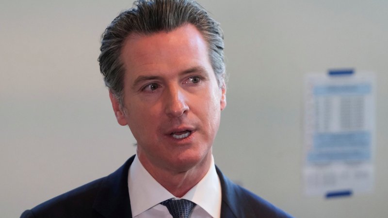 California Gov. Gavin Newsom is seen in Sacramento in this 2020 photo. (CNS photo/Gabriela Bhaskar, Reuters)