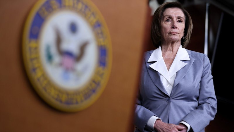 House Speaker Nancy Pelosi, D-Calif., is seen in this June 30, 2021, file photo. Pelosi, a Catholic and the first woman to be elected to that role, announced Nov. 6, 2025, that she will not seek re-election to Congress in 2026. (OSV News photo/Jonathan Ernst, Reuters)