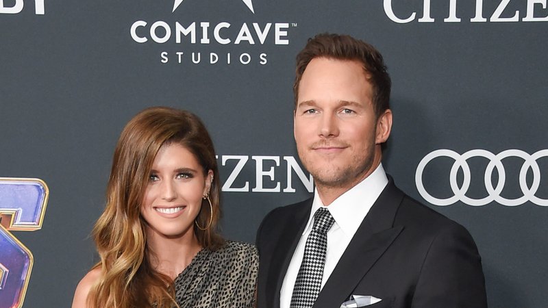 Katherine Schwarzenegger and Chris Pratt at the premiere of "Avengers: End Game" April 22, 2019 in Los Angeles. (Shutterstock)