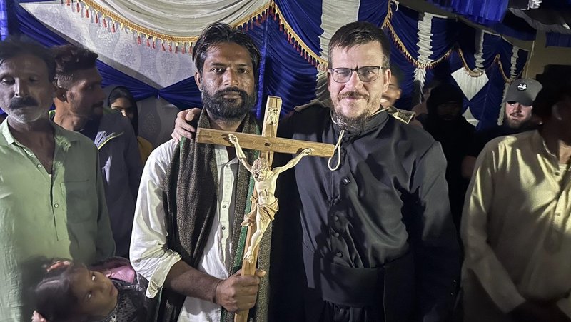 Argentine priest Father Rico has liberated more than 100 Christians from bondage since 2024. (Order of St. Elias via CNA)