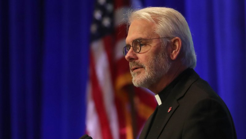 Archbishop Paul S. Coakley of Oklahoma City, seen in a file photo, as president of the U.S. Conference of Catholic Bishops, sent a letter to leaders of the Jewish community in the United States, expressing the Catholic Church's prayerful solidarity with the Jewish community following a Dec. 14, 2025, terror attack on Jewish beachgoers in Australia. (OSV News photo/Bob Roller)