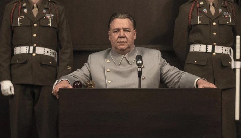 Russell Crowe in “Nuremberg.” (IMDB)