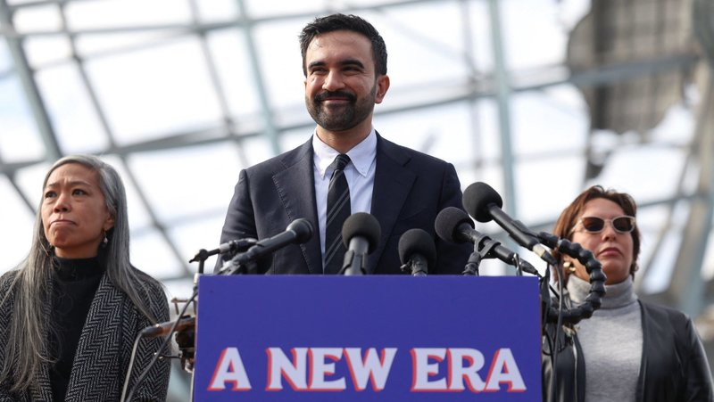 New York City Mayor-elect Zohran Mamdani speaks during a news conference at the Unisphere in the Queens borough of New York City Nov. 5, 2025. (OSV News photo/Kylie Cooper, Reuters)