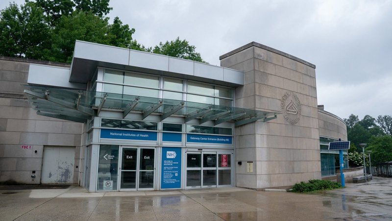 The National Institutes of Health Gateway Center is seen in Bethesda, Md., June 8, 2025. America's largest hospital entirely dedicated to clinical research announced Jan. 22, 2026, it would end the use of fetal tissue from elective abortions in NIH-supported research. (OSV News photo/Elizabeth Frantz, Reuters)