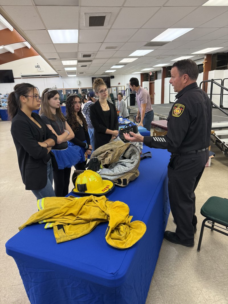 St. Rose of Lima School in Simi Valley hosts a Career Day as part of its Catholic Schools Week activities. (St. Rose of Lima School)