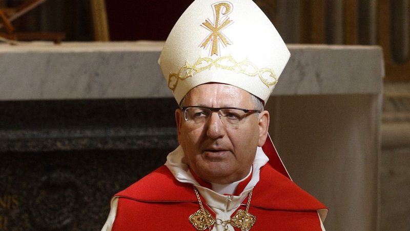 Cardinal Louis Raphael Sako, the Chaldean Catholic patriarch based in Baghdad, Iraq, celebrates a liturgy in St. Peter's Basilica at the Vatican in this Feb. 4, 2013, file photo. On March 10, 2026, Pope Leo XIV accepted resignation of Cardinal Sako, who is 77. (CNS photo/Paul Haring)