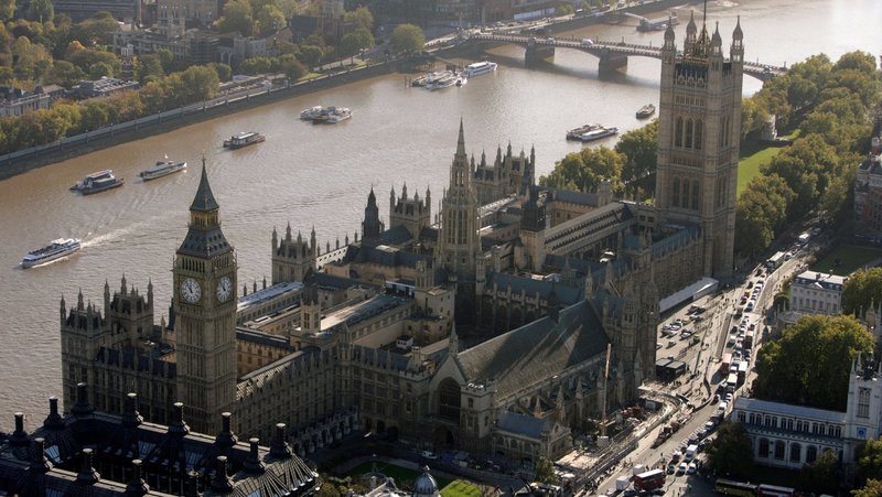 This is an aerial view of the Houses of Parliament in London July 11, 2019. Religious leaders and pro-life advocates in Britain are raising alarms after the House of Lords backed a controversial amendment to the Crime and Policing Bill. On March 18, 2026, lawmakers approved Clause 208, which would remove criminal penalties for women acting in relation to their own pregnancies. (OSV News photo/Kieran Doherty, Reuters)