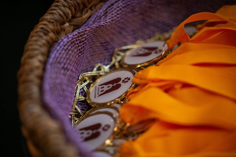 Medals were handed out to students during the 2026 Christian Service Awards Mass on March 10 at the Cathedral of Our Lady of the Angels. (John Rueda)