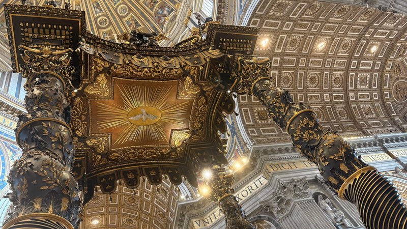 Pope Urban VIII opened the doors of the basilica to Bernini when he was only 25 years old. (Victoria Cardiel/EWTN News)