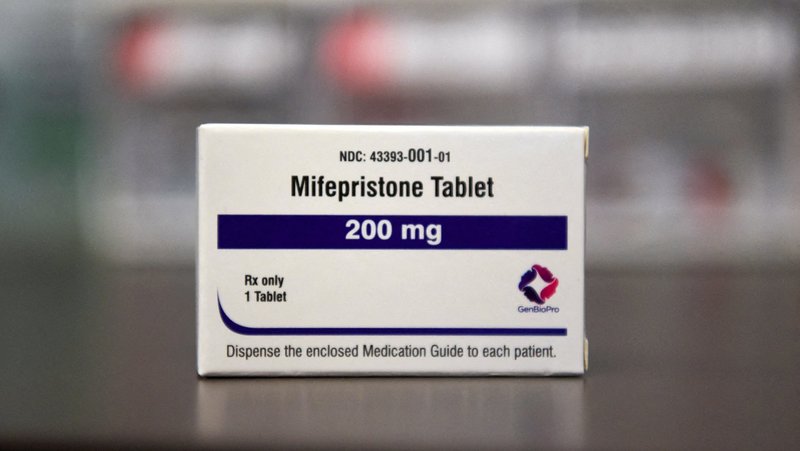 A box containing a mifepristone tablet is pictured in a Feb. 28, 2023, photo. A federal judge on April 7, 2026, paused Louisiana's lawsuit challenging the U.S. Food and Drug Administration's approval of mifepristone pending its promised safety review. But indicated the state could continue its challenge after that review. (OSV News)
