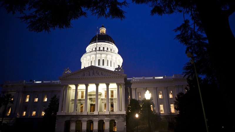 This is a file photo of the exterior of the California State Capitol in Sacramento. In a March 30, 2026, order, U.S. District Judge Roger T. Benitez in San Diego awarded more than $4.5 million in attorney’s fees to the Thomas More Society as compensation for fighting California's gender secrecy policies that hide from parents how their children express gender identity in public school. (OSV News photo/Max Whittaker, Reuters)