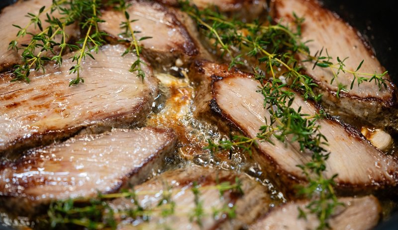 Tafelspitz in an asparagus and parsley sauce. (Shutterstock)