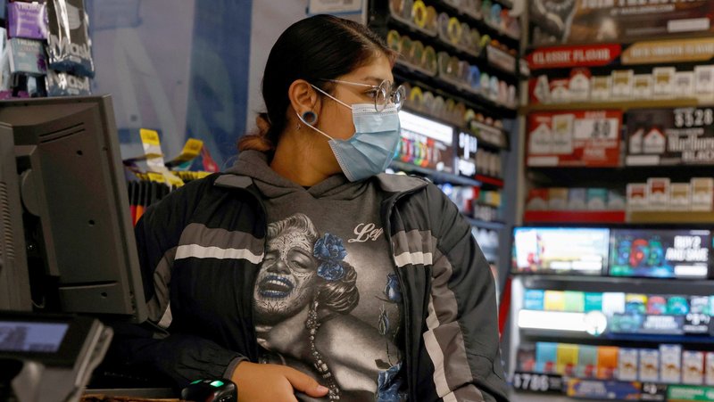 A file photo shows a woman working while she was 8 months pregnant at a store in Jerome, Idaho. Fifty Republican members of Congress have filed an amicus brief in the 5th U.S. Circuit Court of Appeals supporting the U.S. Conference of Catholic Bishops in their lawsuit against the Equal Employment Opportunity Commission (EEOC) over abortion-related regulations imposed on the Pregnant Workers Fairness Act. (OSV News photo/Shannon Stapleton, Reuters)