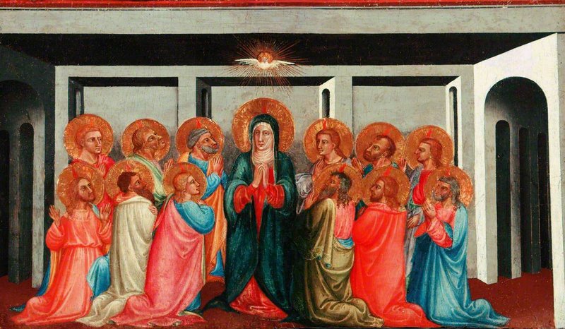 “Pentecost,” Italian (Florentine) School, Walker Art Gallery collection. (Wikimedia Commons)