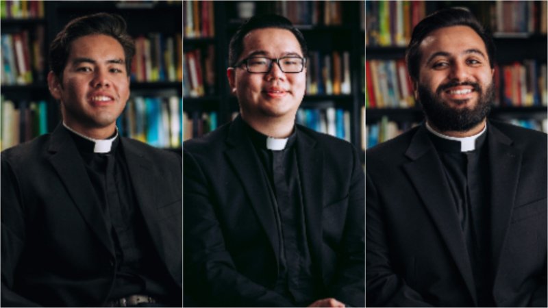 Jerick Alenton, Shengda "Martin" Zhu, David Zamora. (Isabel Cacho)
