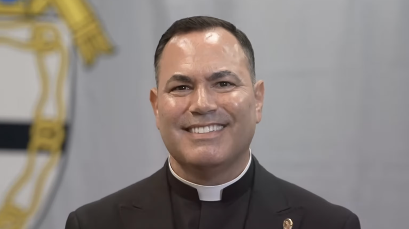 Deacon Scott Vincent Borba of the Diocese of Fresno, California. (“EWTN News Nightly” screenshot)
