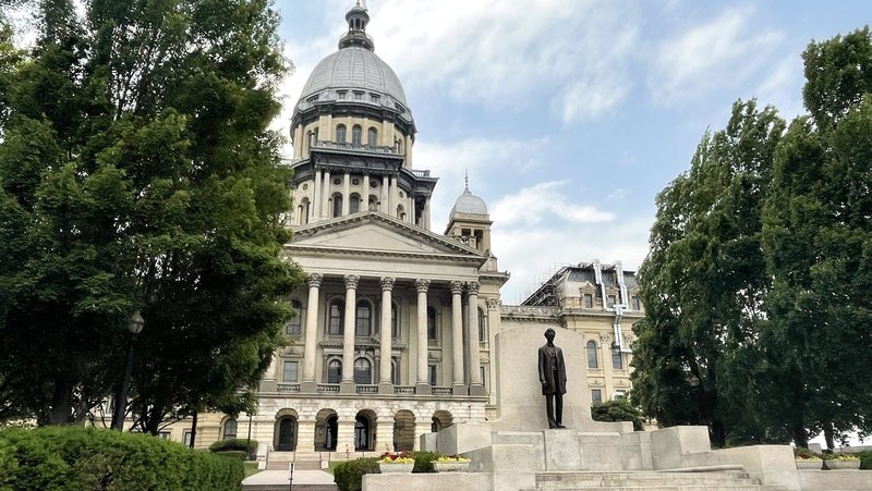 The Illinois Capitol in Springfield is pictured in this June 3, 2025, file photo. The Diocese of Springfield and a pregnancy center turned to a federal appeals court June 2, 2026, to challenge an Illinois nondiscrimination law that they said would force them to hire workers who do not share their pro-life mission. They filed an appeal with the 7th Circuit after a U.S. District Court judge dismissed the case as hypothetical March 31 and said they have no legal standing. (OSV News photo/Megan Marley)