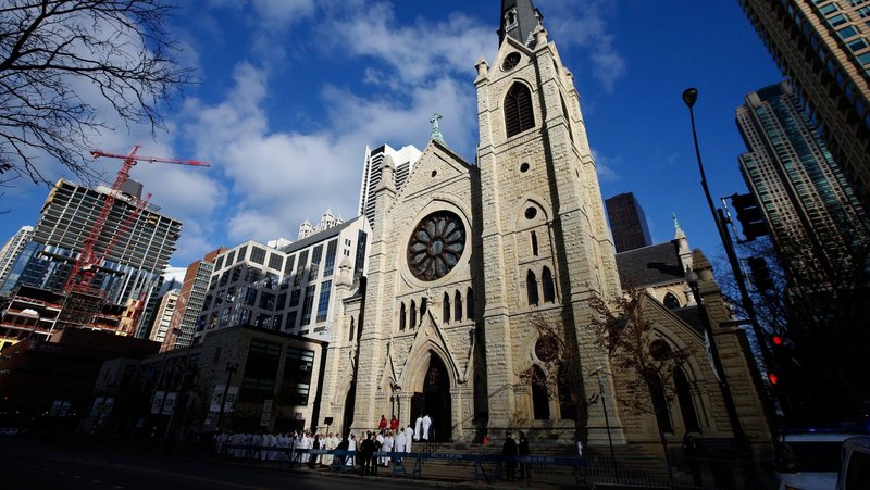 Chicago's Holy Name Cathedral is pictured in this file photo. Cardinal Blase J. Cupich announced June 12, 2026, that the Cook County Circuit Court has given the Chicago Archdiocese the go-ahead to proceed with its countersuit against abuse settlement claimants who received payouts or had pending settlements after filing allegedly false claims. (OSV News photo/Andrew Nelles, Reuters)