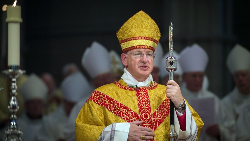 Archbishop Richard Moth is pictured in an undated photo. (OSV News photo/Marcin Mazur, Bishops' Conference of England and Wales)