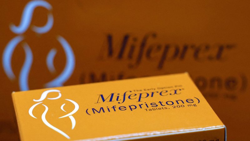 Boxes of mifepristone under the label Mifeprex are seen April 9, 2024, at Alamo Women's Clinic in Carbondale, Ill. On Aug. 30, 2026, U.S. Chief District Judge Reed O'Connor paused a lawsuit by Texas and Florida seeking to revoke the Food and Drug Administration’s approval of mifepristone, likely until after November's midterm elections. (OSV News photo/Evelyn Hockstein, via Reuters)