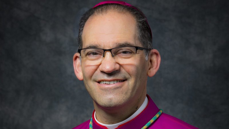 The Vatican announced Sept. 15, 2026, that Pope Leo XIV appointed Auxiliary Bishop Michael A. Saporito of Newark, N.J., as the new bishop of Metuchen, N.J. Bishop Saporito, 64, pictured in an undated photo, succeeds Metuchen's former Bishop James F. Checchio, whom Pope Leo named archbishop of New Orleans last year. (OSV News photo/courtesy Archdiocese of Metuchen)