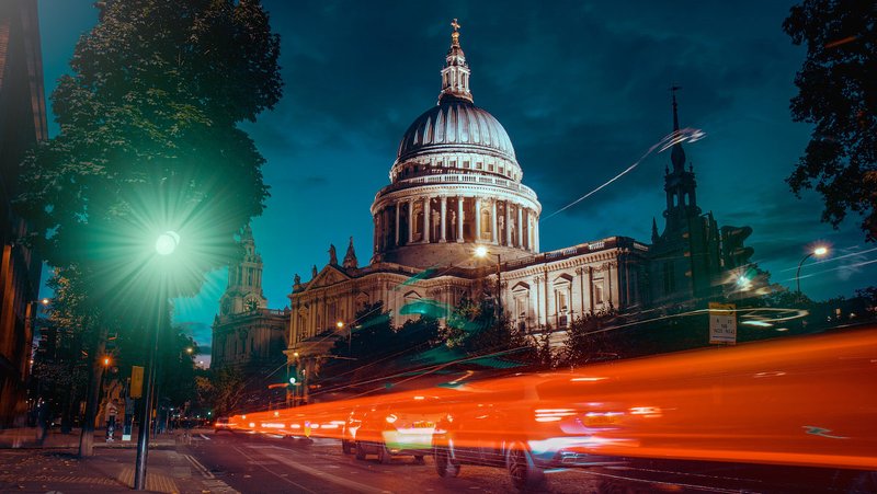 St. Paul's Cathedral in London in 2022. (SkyFfs, CC BY-SA 4.0 via Wikimedia Commons)