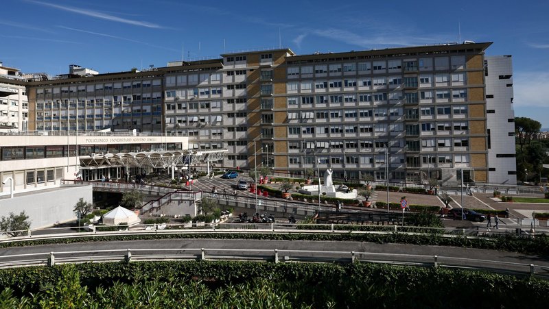 This is a general view of Rome's Gemelli Hospital Gemelli Hospital Oct. 11, 2026. The Vatican has confirmed that Pope Leo XIV will be admitted to Gemelli Hospital on Oct. 13 before undergoing lung surgery, prompting the cancellation of several public appearances and meetings over the coming week. (OSV News photo/Matteo Minnella, Reuters)