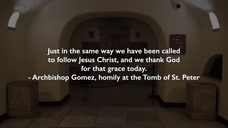 #AdLimina I Reflections from the Tomb of St. Peter