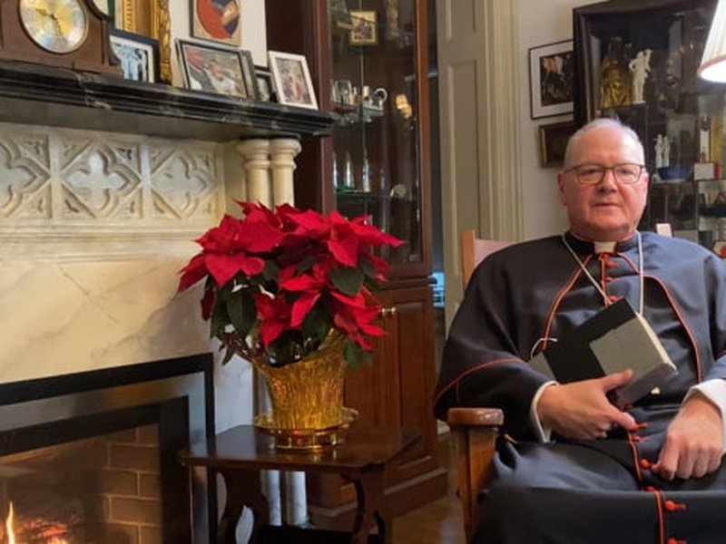 A Word from Cardinal Dolan Keep Those Christmas Decorations Up