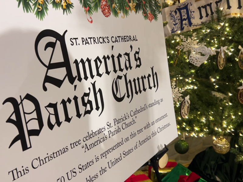 Christmas Preparations at St. Patrick's Cathedral